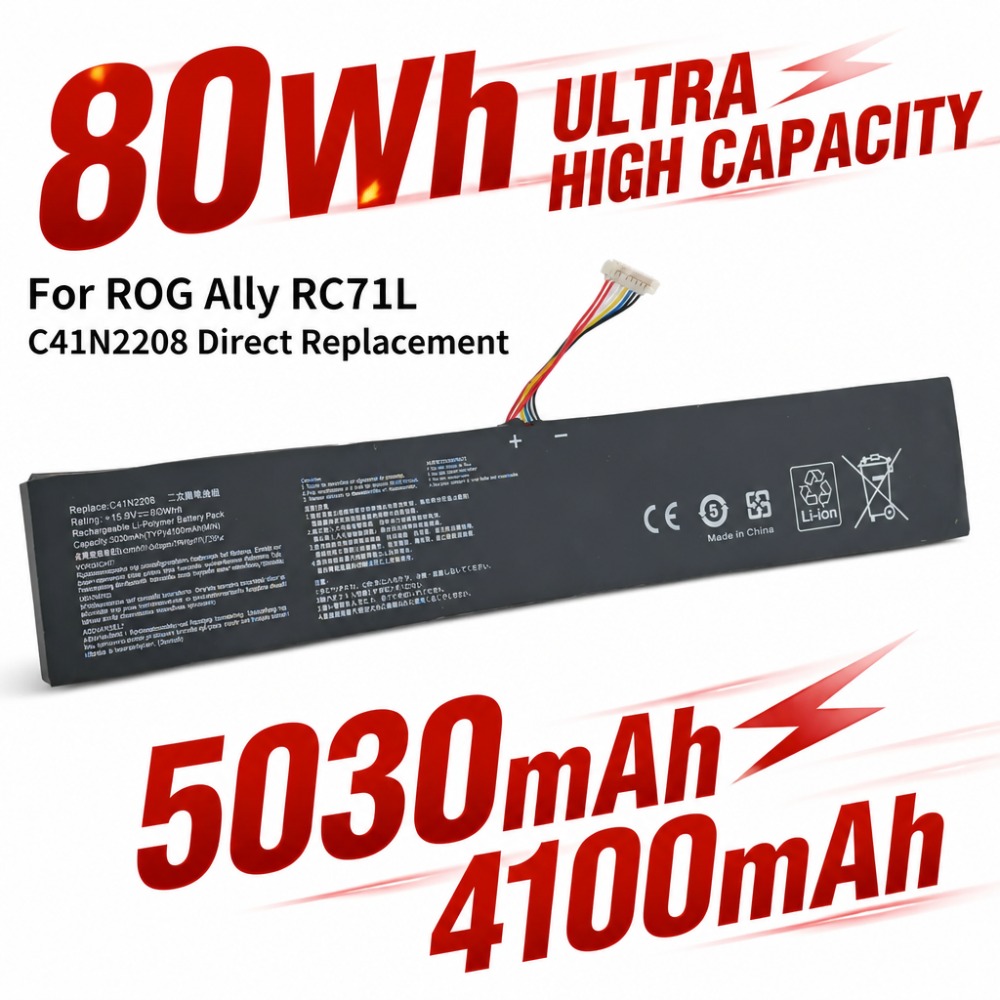 Gaming Accessories Asus - 80Wh 5030mAh 4100mAh Voor ASUS ROG