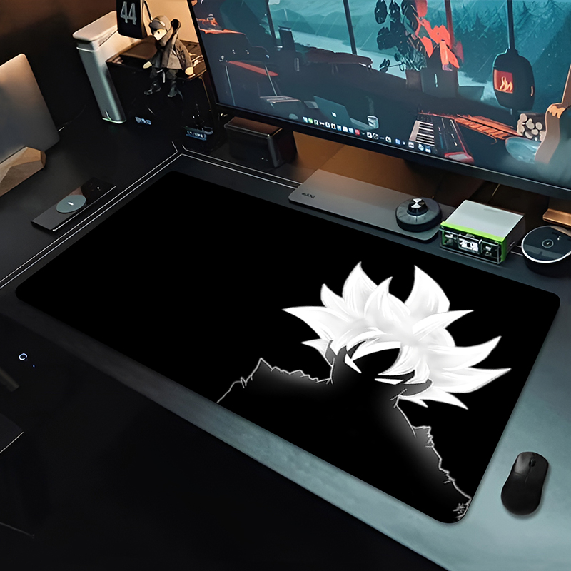 Video Gaming Accessories - DBZ Black Anime Muismat Dragon Ball