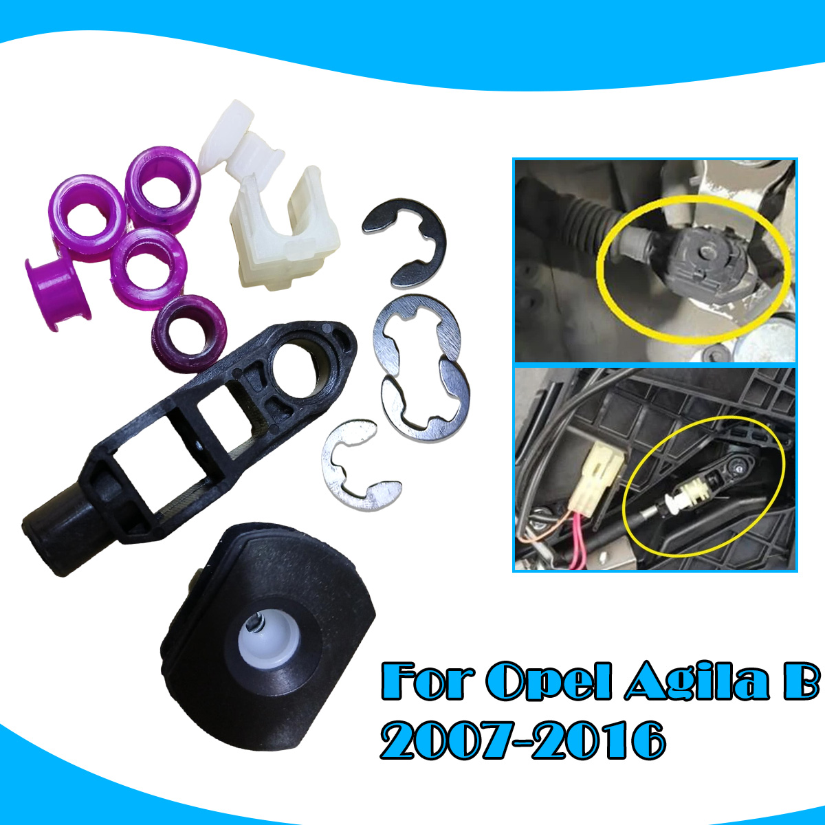 Sleeved Cable Kit - Voor Opel Agila B Suzuki SplashGear