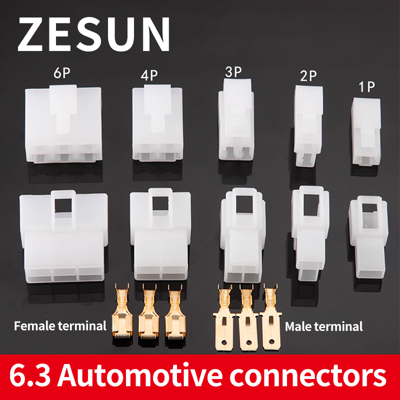 Sleeved Cable Kit - 5/10/20sets 6.3 Plug-in connectoren voor gebruik