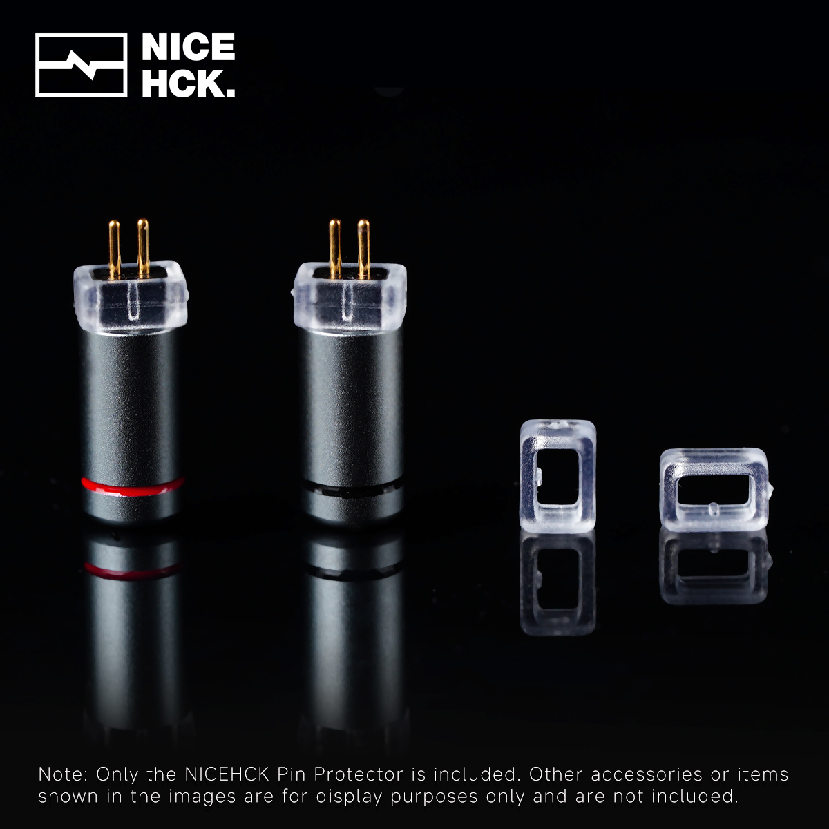 Sleeved Cable Kit - NICEHCK 0,78 mm 2-pins beschermkabel Pin-hoes