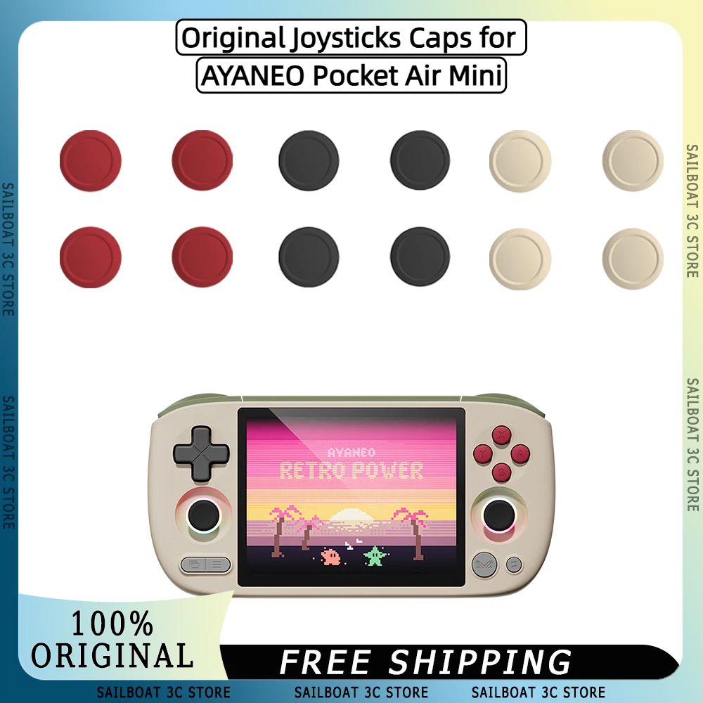Gaming Handheld Accessories - Originele Joysticks Caps voor AYANEO Pocket