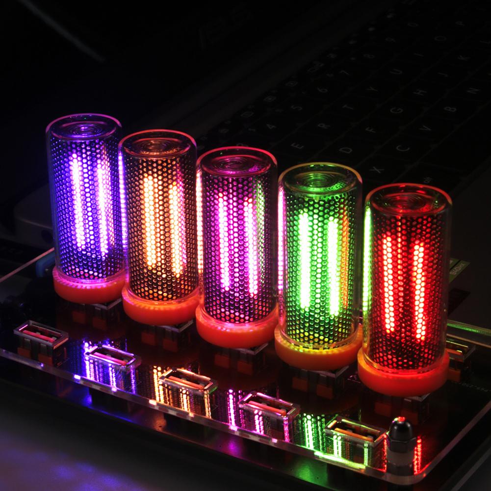 Youtube Gaming Accessories - RGB LED Nixie Tube Lights Retro