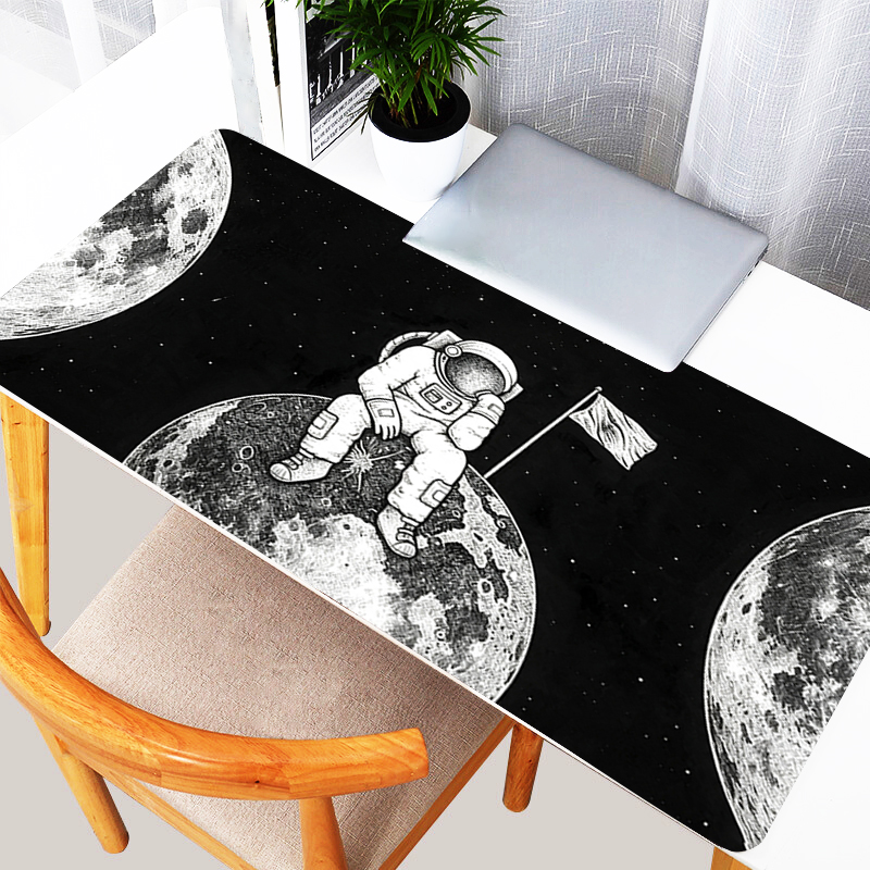Pc Gaming Essentials Accessories - astronauts Zwart-wit Muismat Gamer Essential XXL