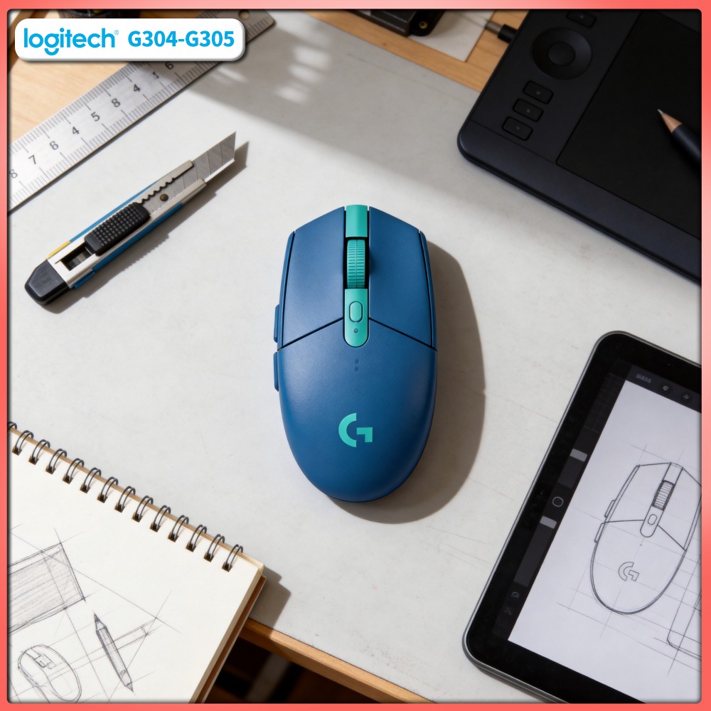 Pc Gaming Essentials Accessories - Logitech G305 LIGHTSPEED Gamingmuis, 12000 DPI