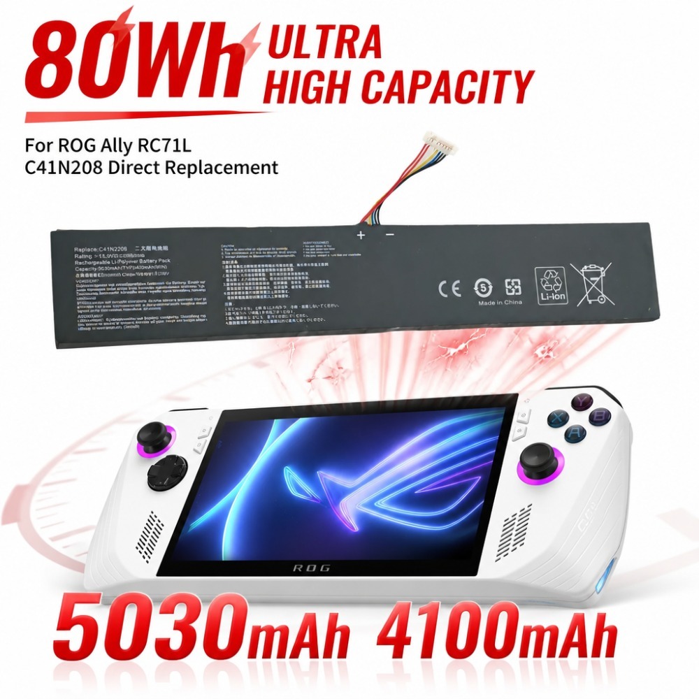 80Wh 5030mAh 4100mAh Voor ASUS - Gaming Accessories Asus recensie en prijs