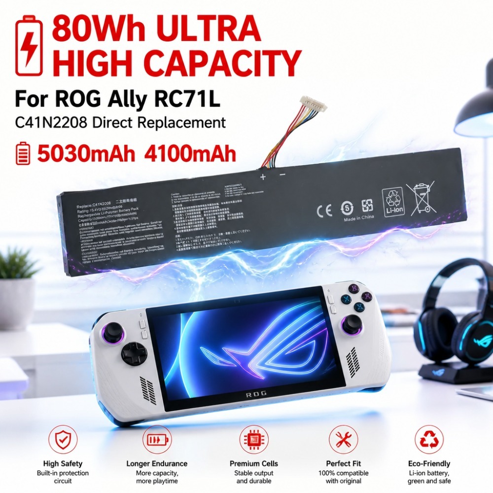 80Wh 5030mAh 4100mAh Voor ASUS - Gaming Accessories Asus recensie en prijs