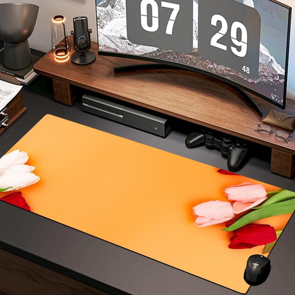 tulpenbehang Muismat Nieuwe Co - Gaming Accessories Wallpaper recensie en prijs