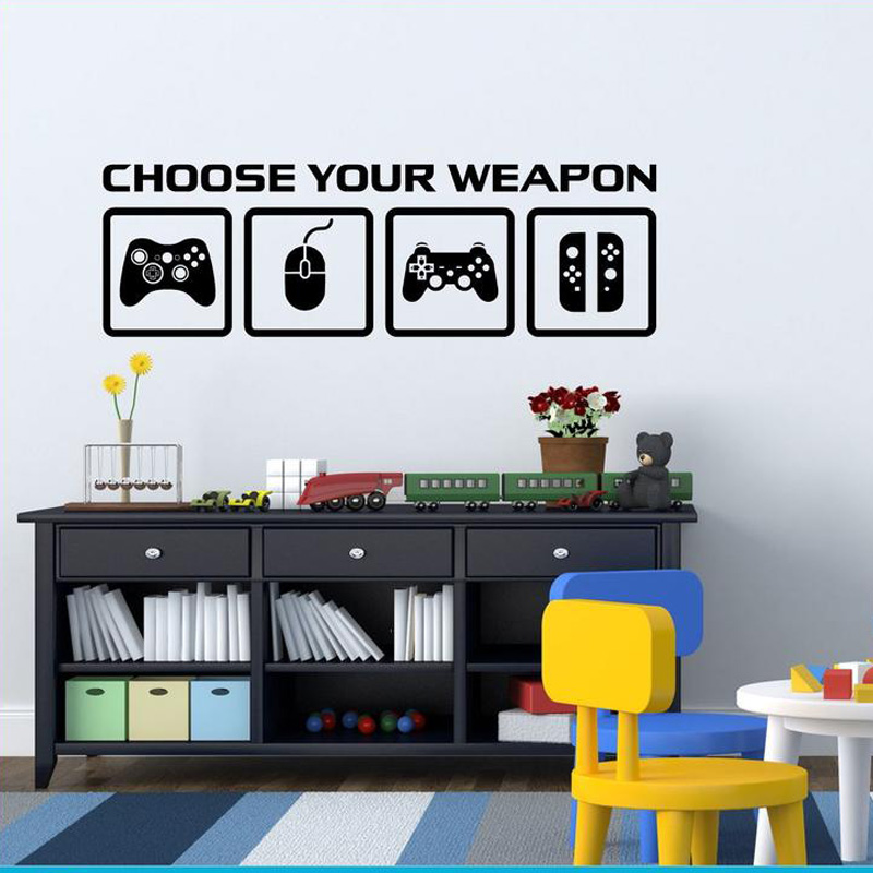 Video Game Decor Muurtattoo Ki - Gaming Accessories Wallpaper recensie en prijs