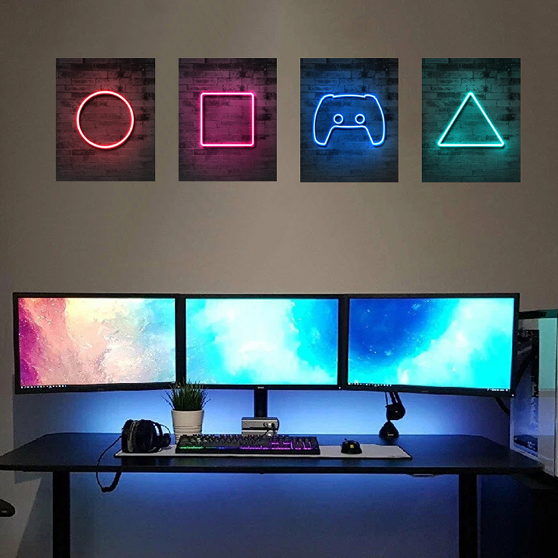 4 STKS Kids Gaming Room Game W - Gaming Accessories Wallpaper recensie en prijs