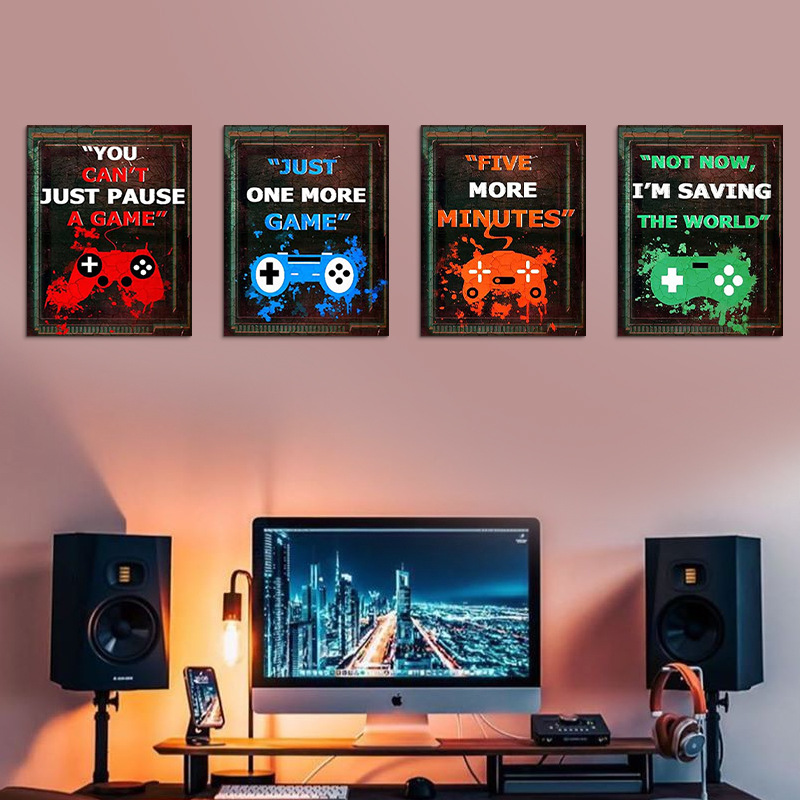 4 STKS Kids Gaming Room Game W - Gaming Accessories Wallpaper recensie en prijs