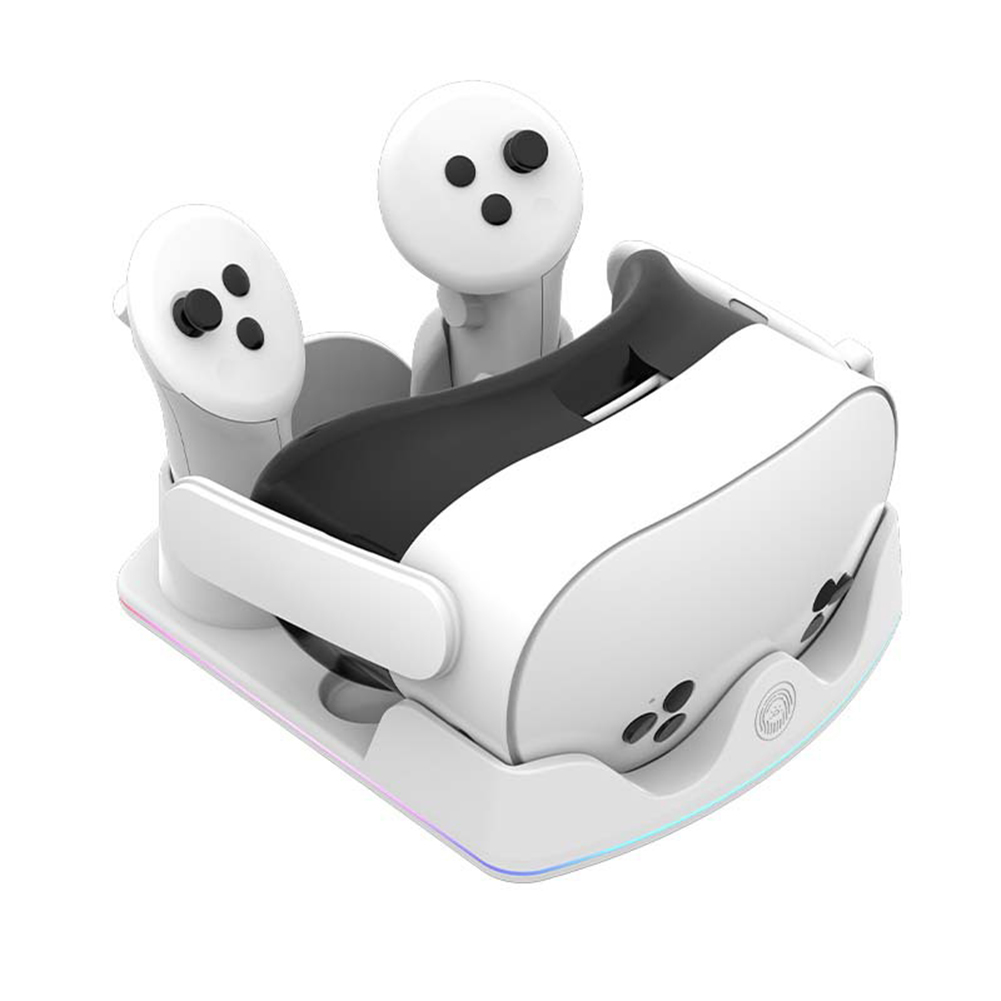 Oplaadstation voor Meta Quest  - Headset Stand Rgb recensie en prijs