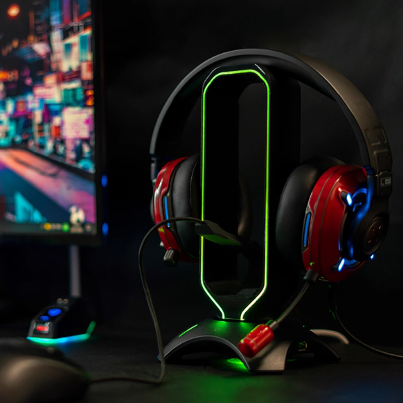 RGB-headsetstandaard met muis  - Headset Stand Rgb recensie en prijs