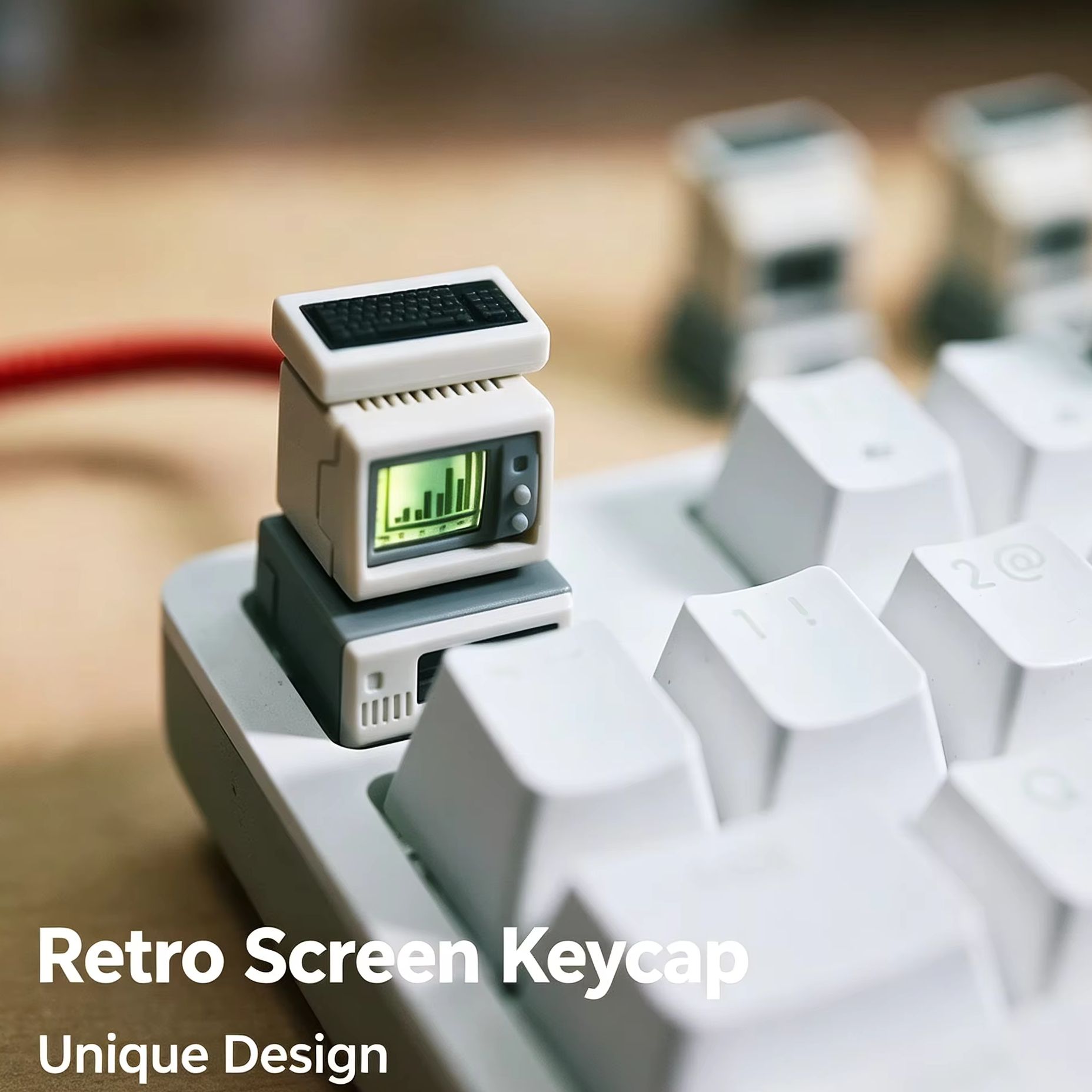 Retro Computer Keycap Backlit  - Video Gaming Accessories recensie en prijs