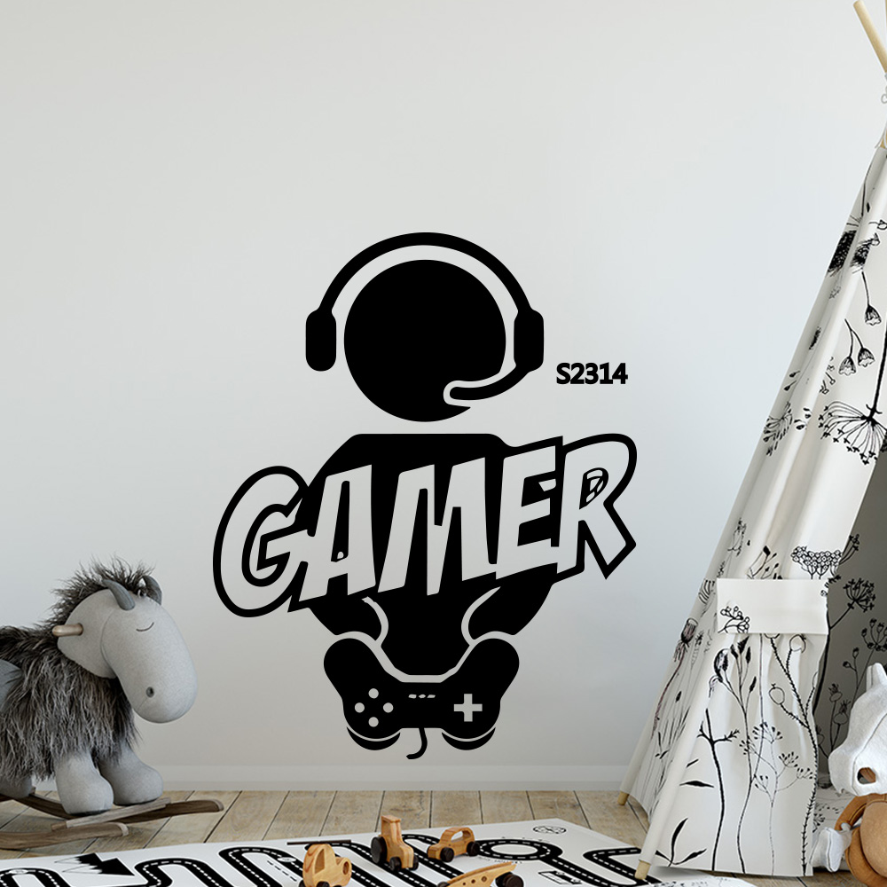 1 st Gamer Wall Art Sticker Vo - Gaming Accessories Wallpaper recensie en prijs