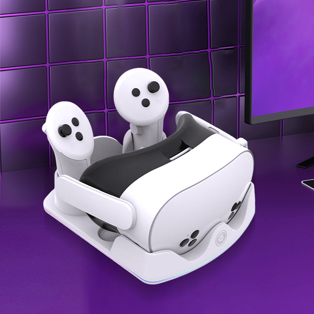 Oplaadstation voor Meta Quest  - Headset Stand Rgb recensie en prijs