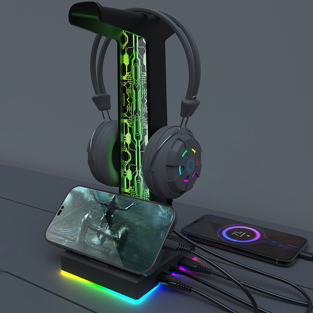Rgb Gaming Hoofdtelefoon Stand - Headset Stand Rgb recensie en prijs