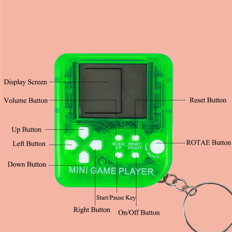 Retro Mini Handheld Game Spele - Gaming Accessories For Kids recensie en prijs