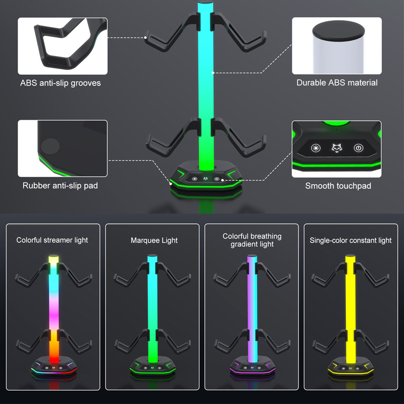 RGB Game Controller Hoofdtelef - Headset Stand Rgb recensie en prijs